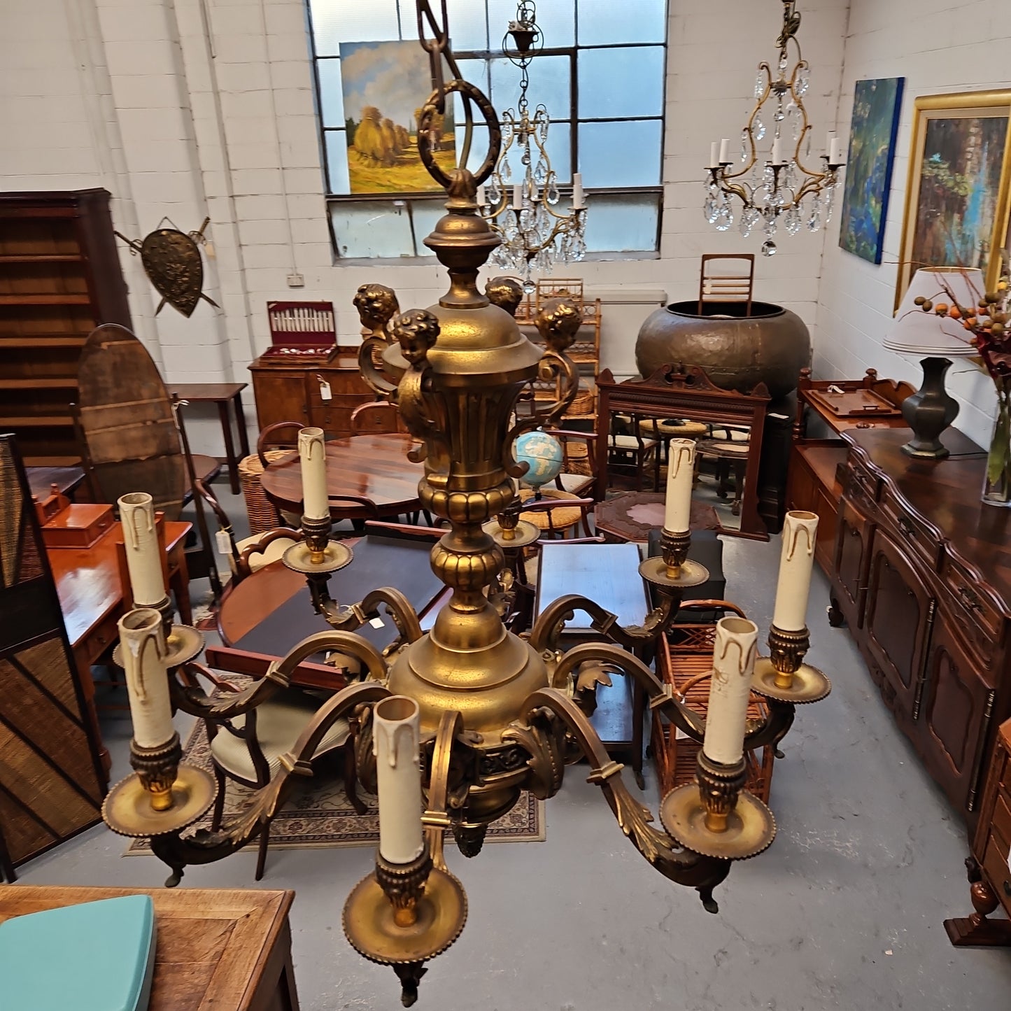 Stunning Napoleon III French Chandelier