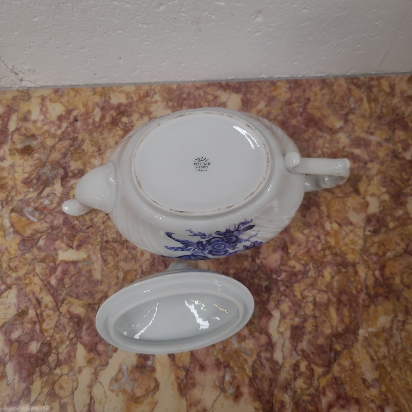 Vintage Ginori Tea Set for Two People