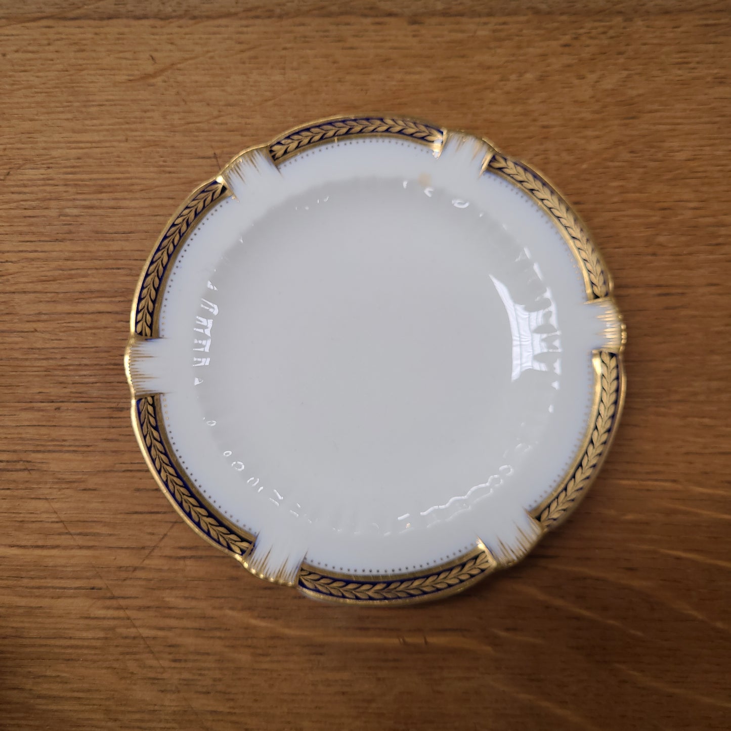 Crescent English Antique Decorative Cup Saucer Plate