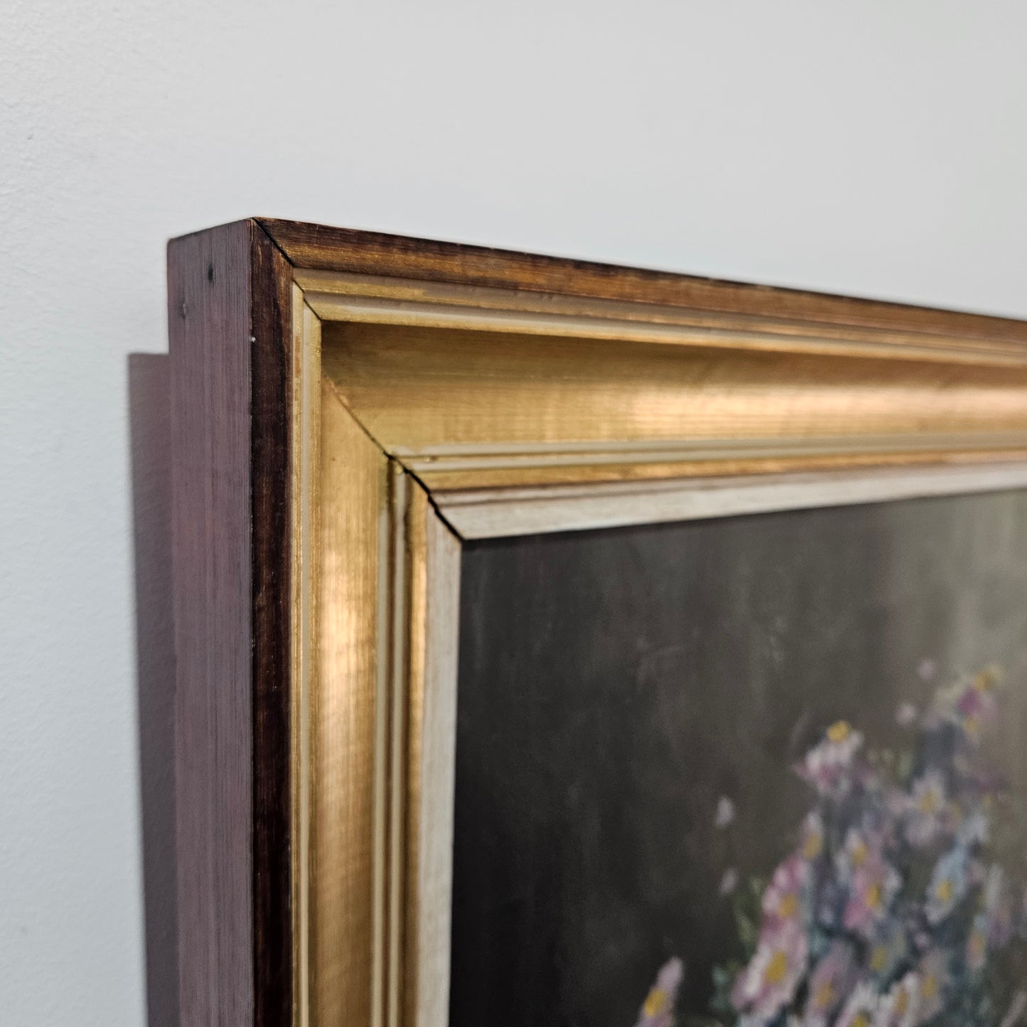 Vintage Netherlands oil on canvas still life painting signed, circa 1950's. Please see photos as they form part of the description.