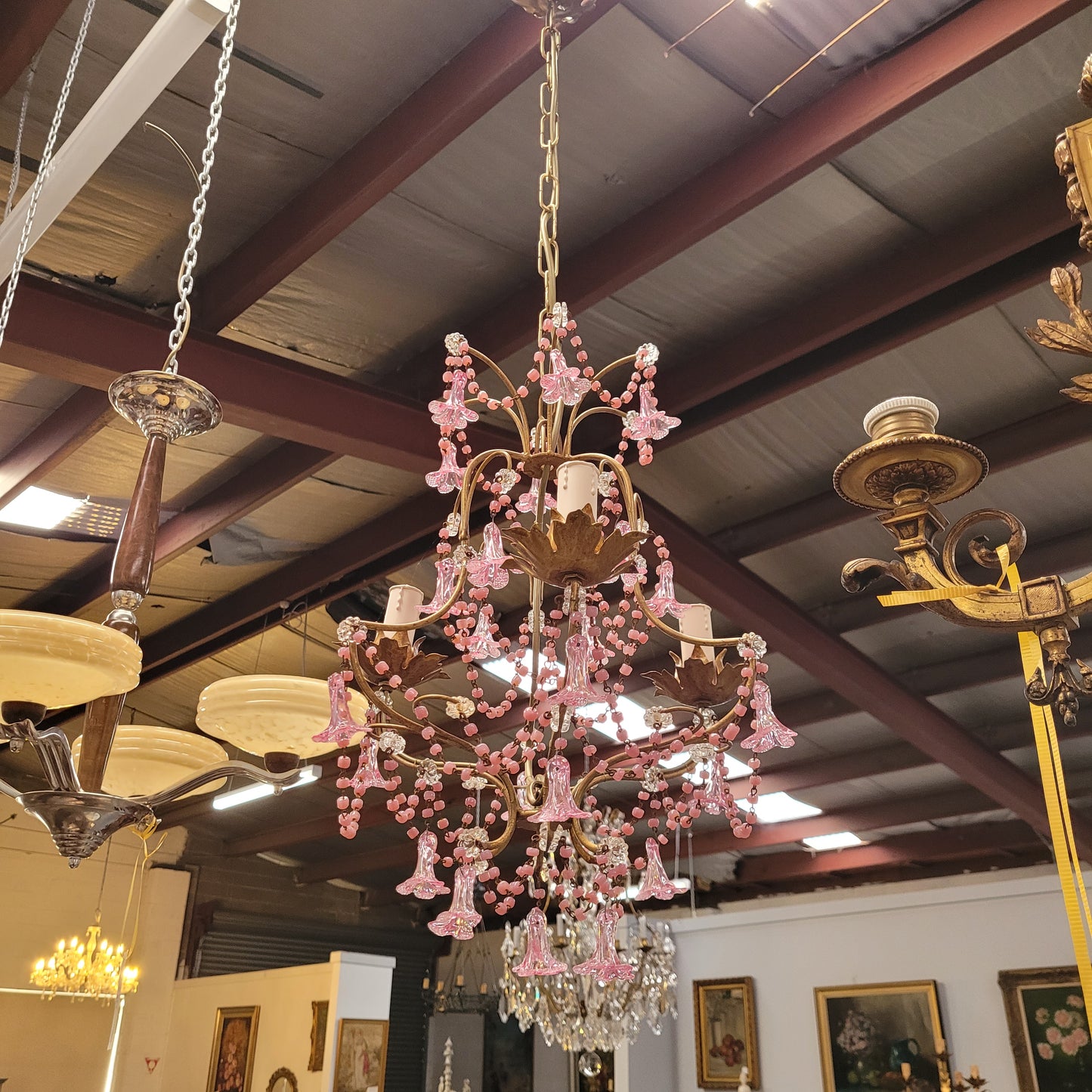 Early 20th Century Parisian Chandelier