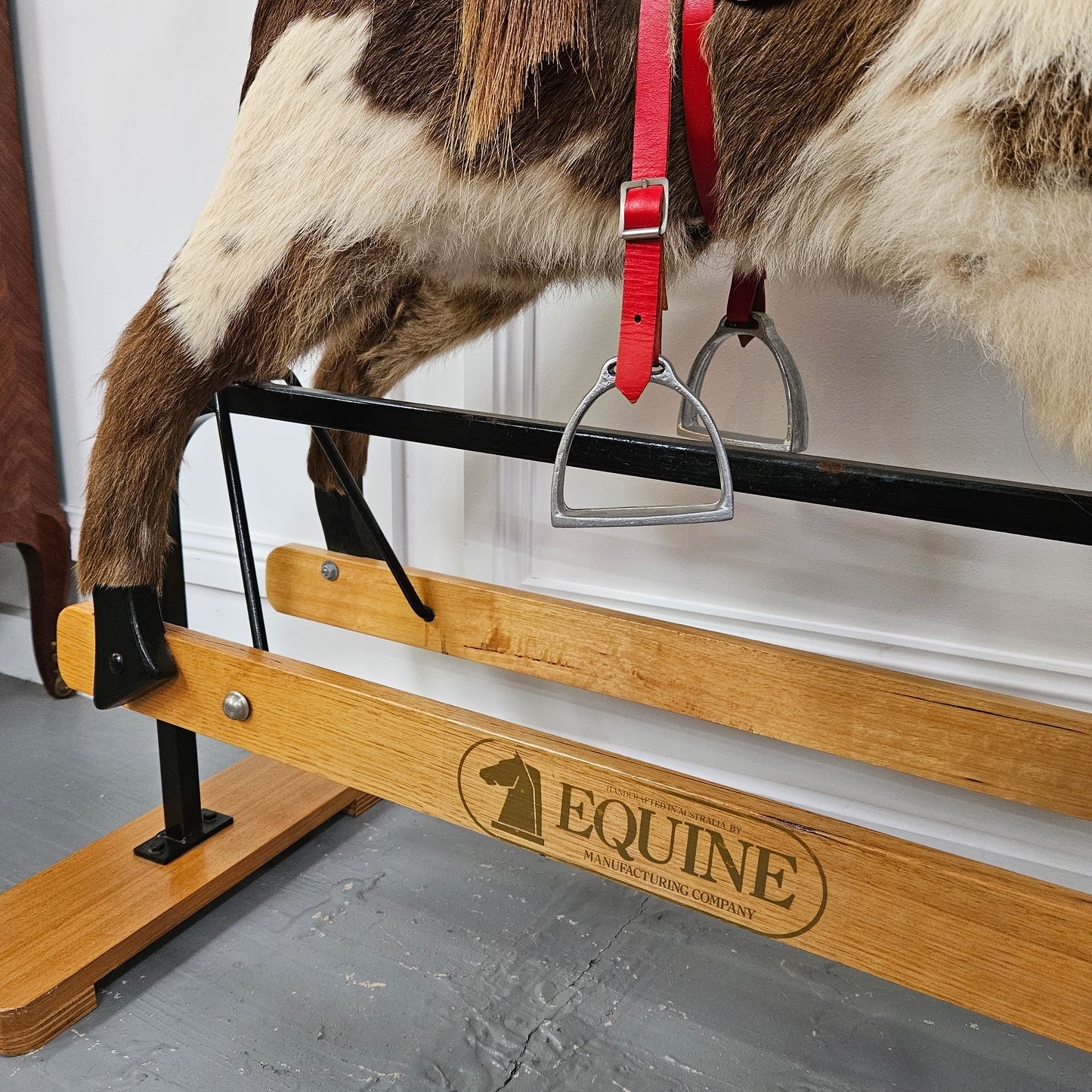 Stunning Hand Crafted Australian Rocking Horse