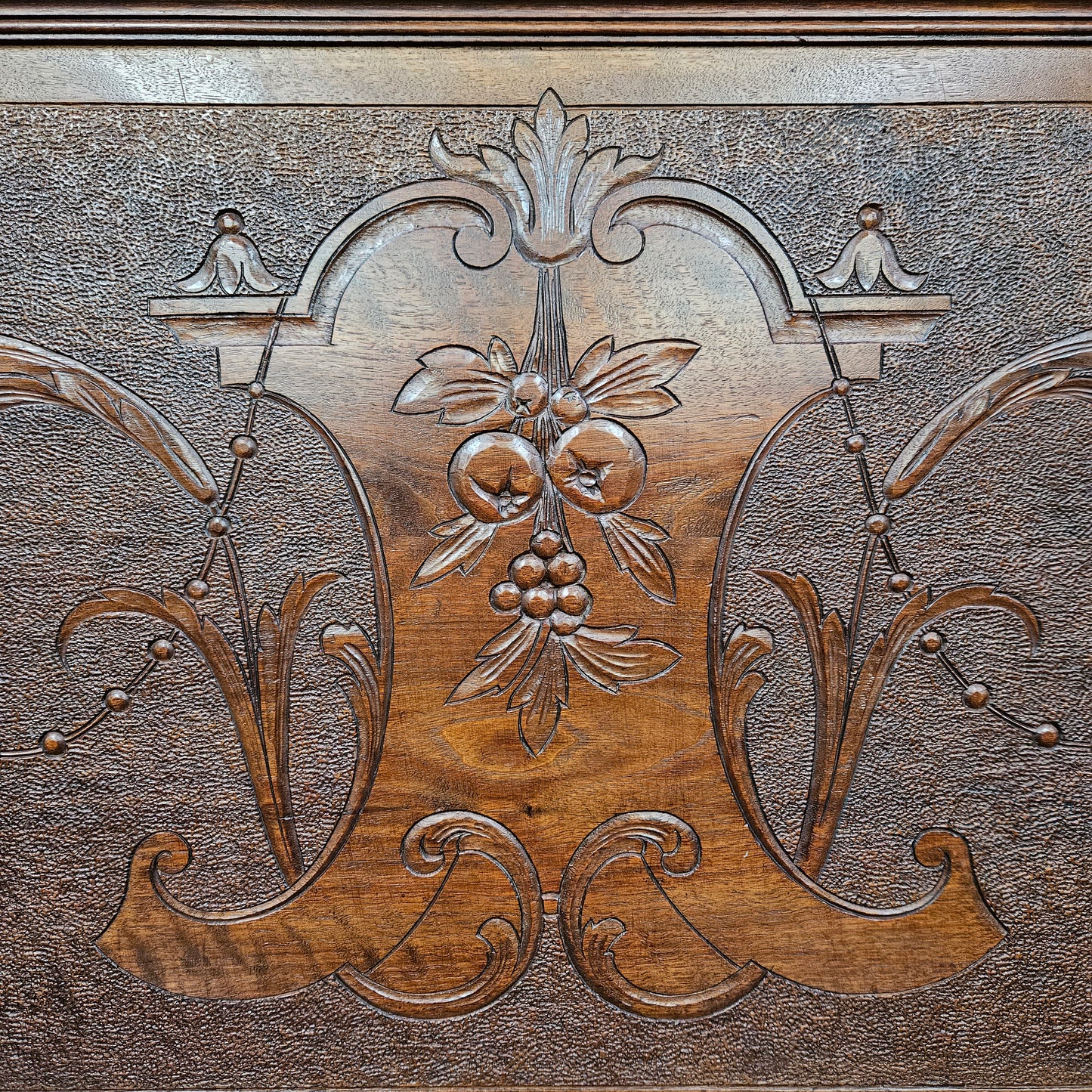 Fabulous 19th Century French Walnut Hall Seat