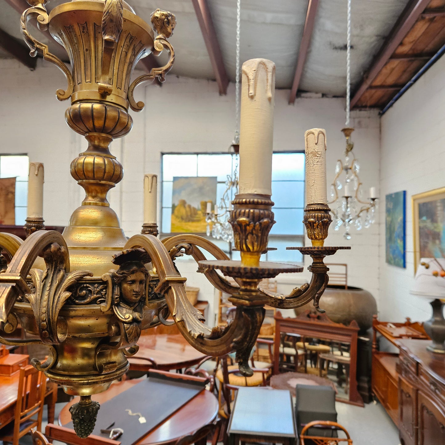 Stunning Napoleon III French Chandelier