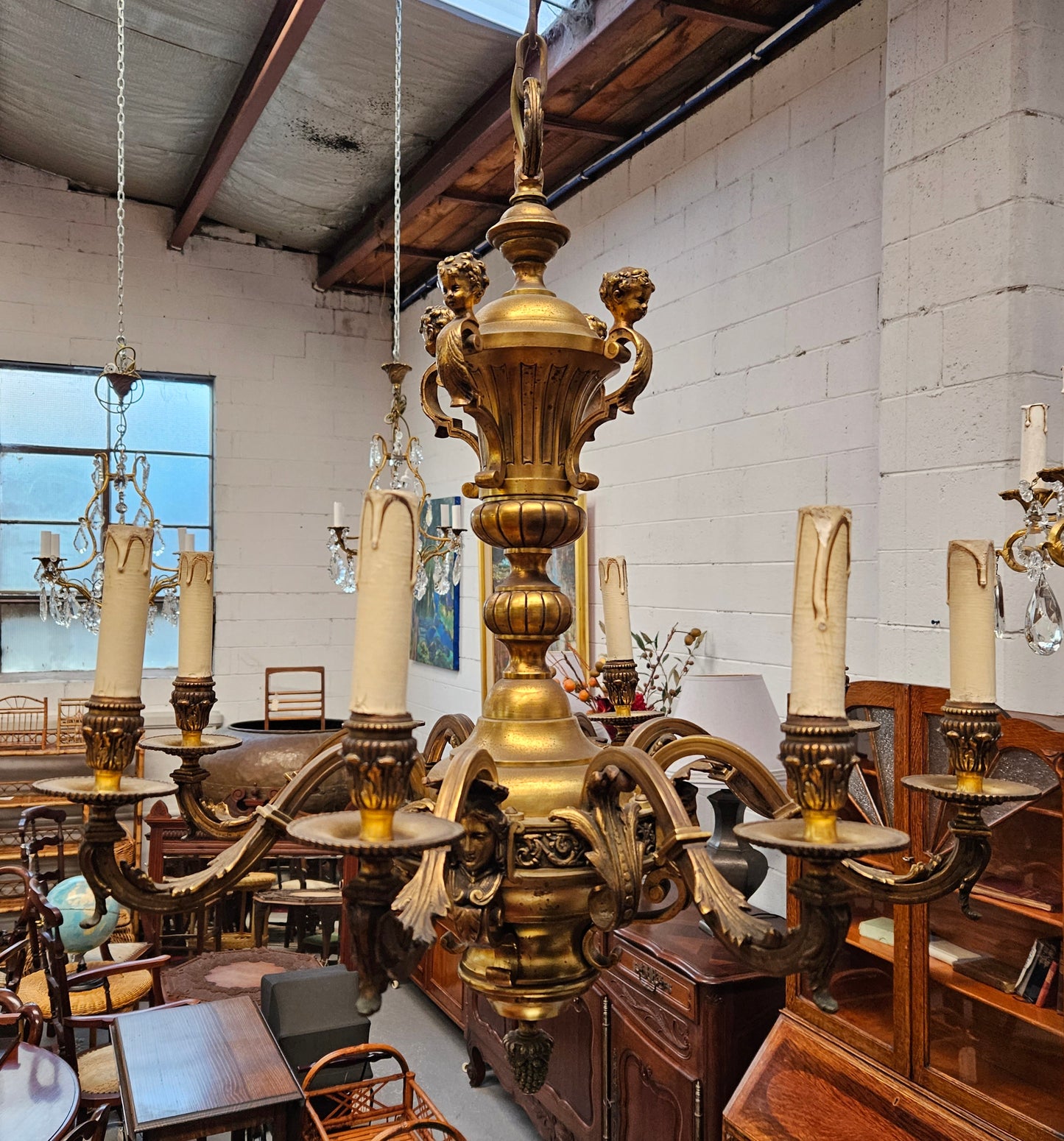 Stunning Napoleon III French Chandelier