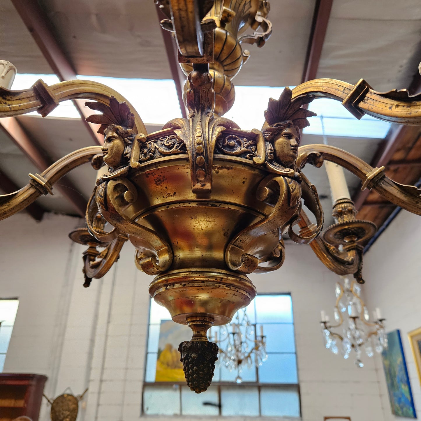 Stunning Napoleon III French Chandelier