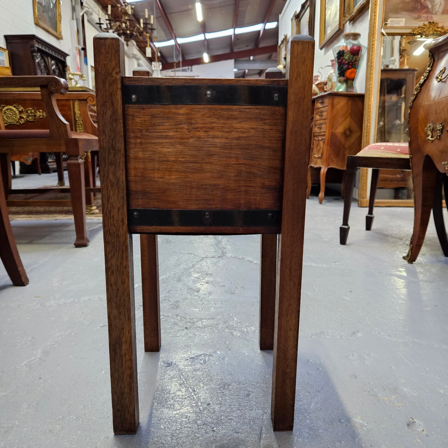 Arts and Crafts Wooden Plant Stand