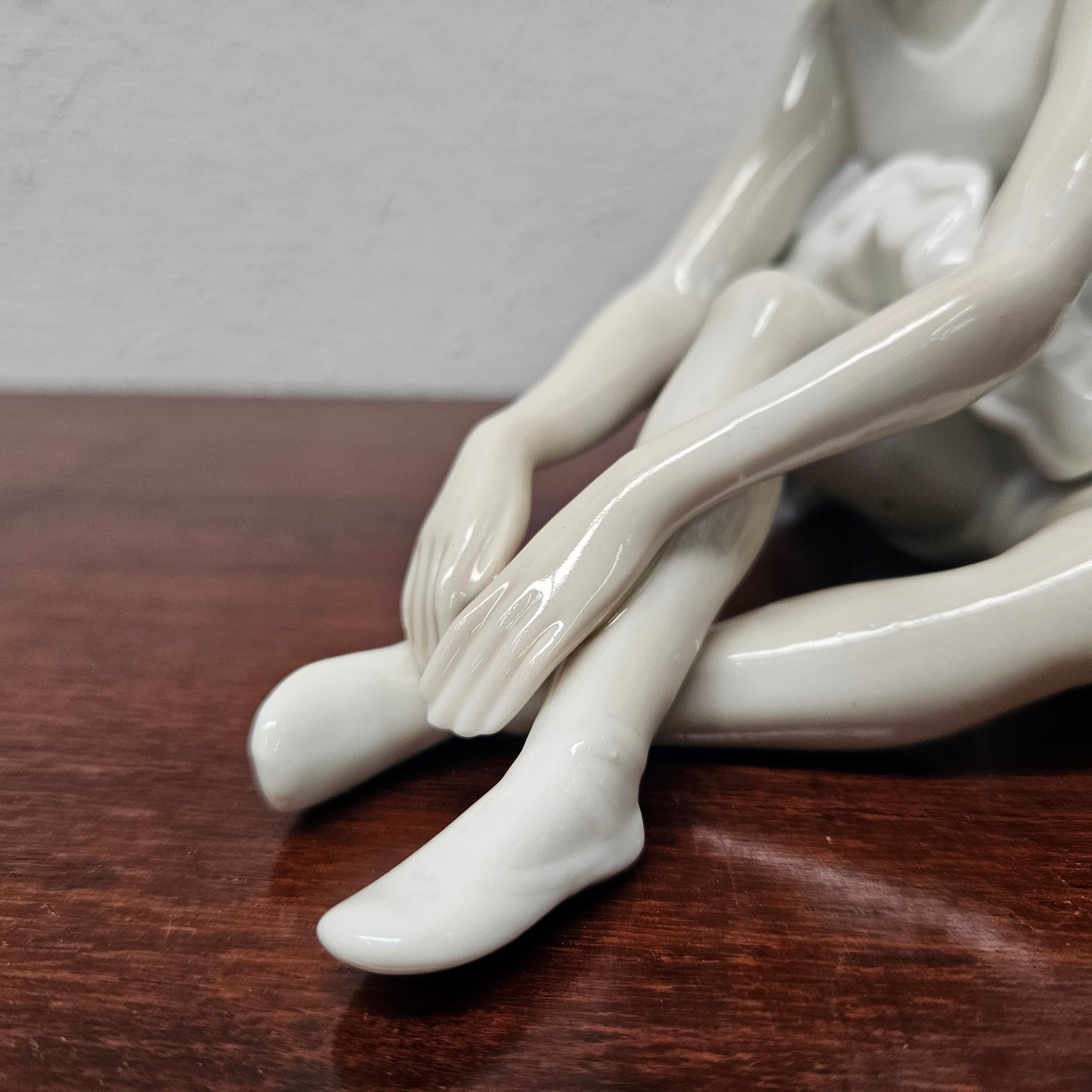 Seated Ballerina Figurine