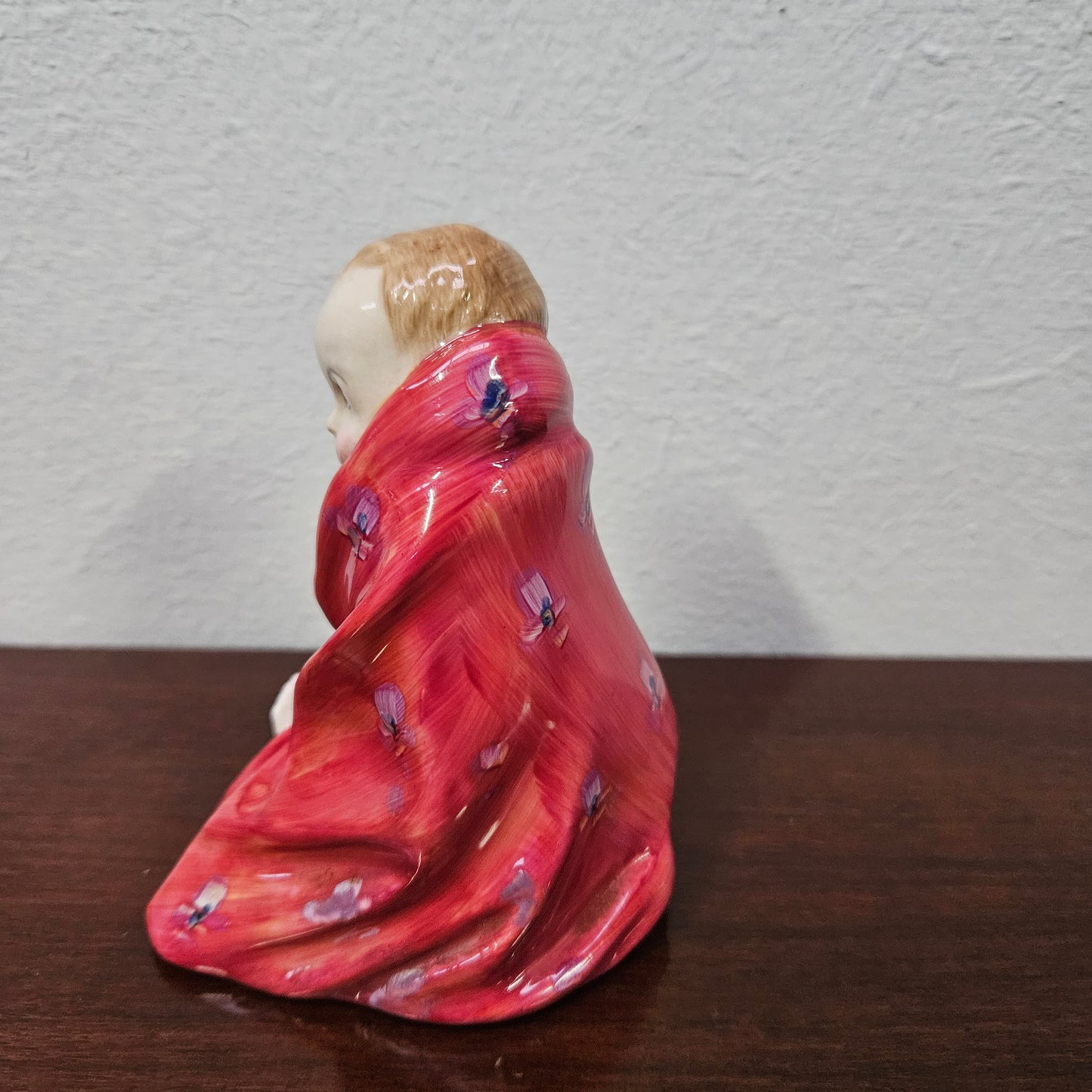 Royal Doulton "This Little Pig" Boy in a blanket.