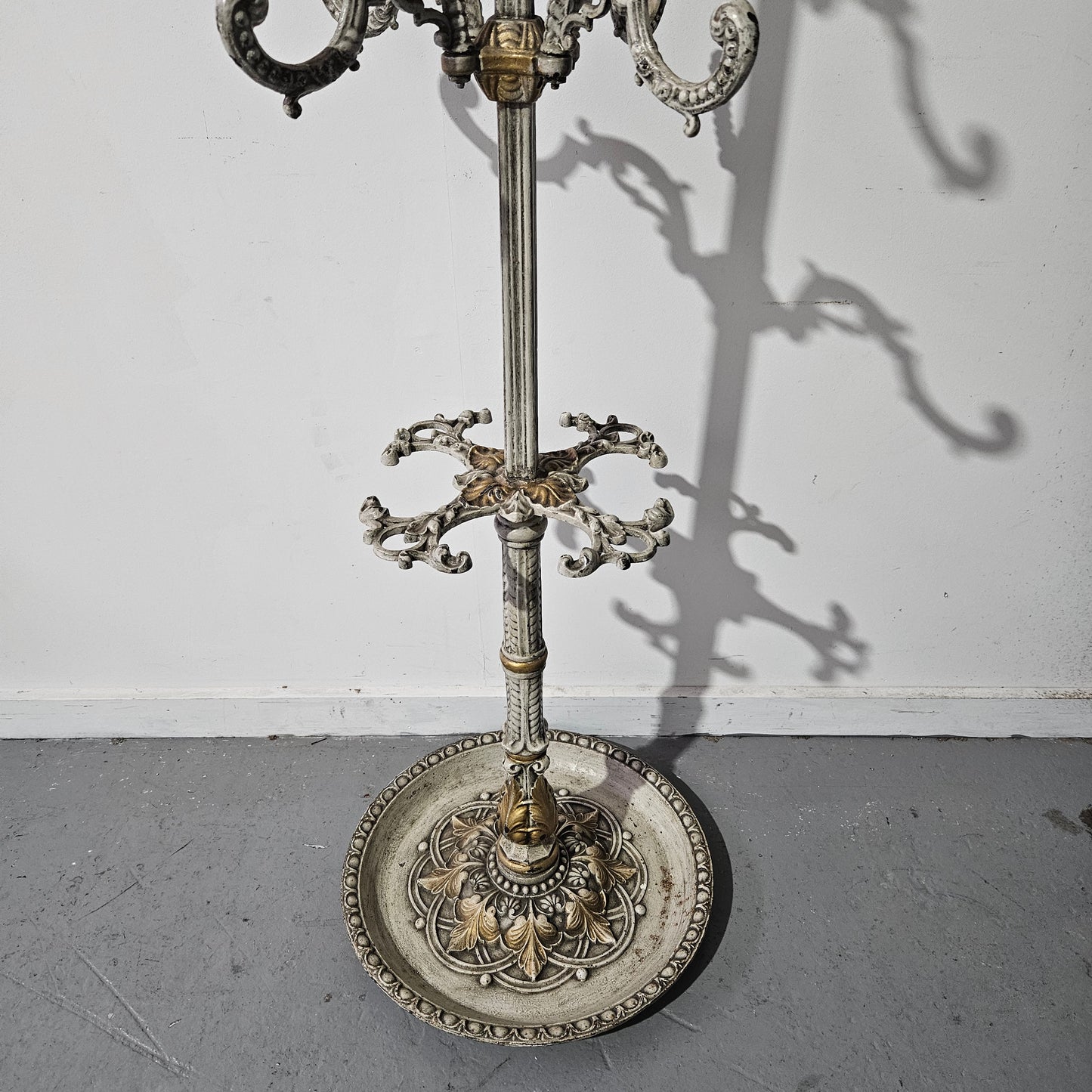 Antique Cast Iron Coat/Hat Stand