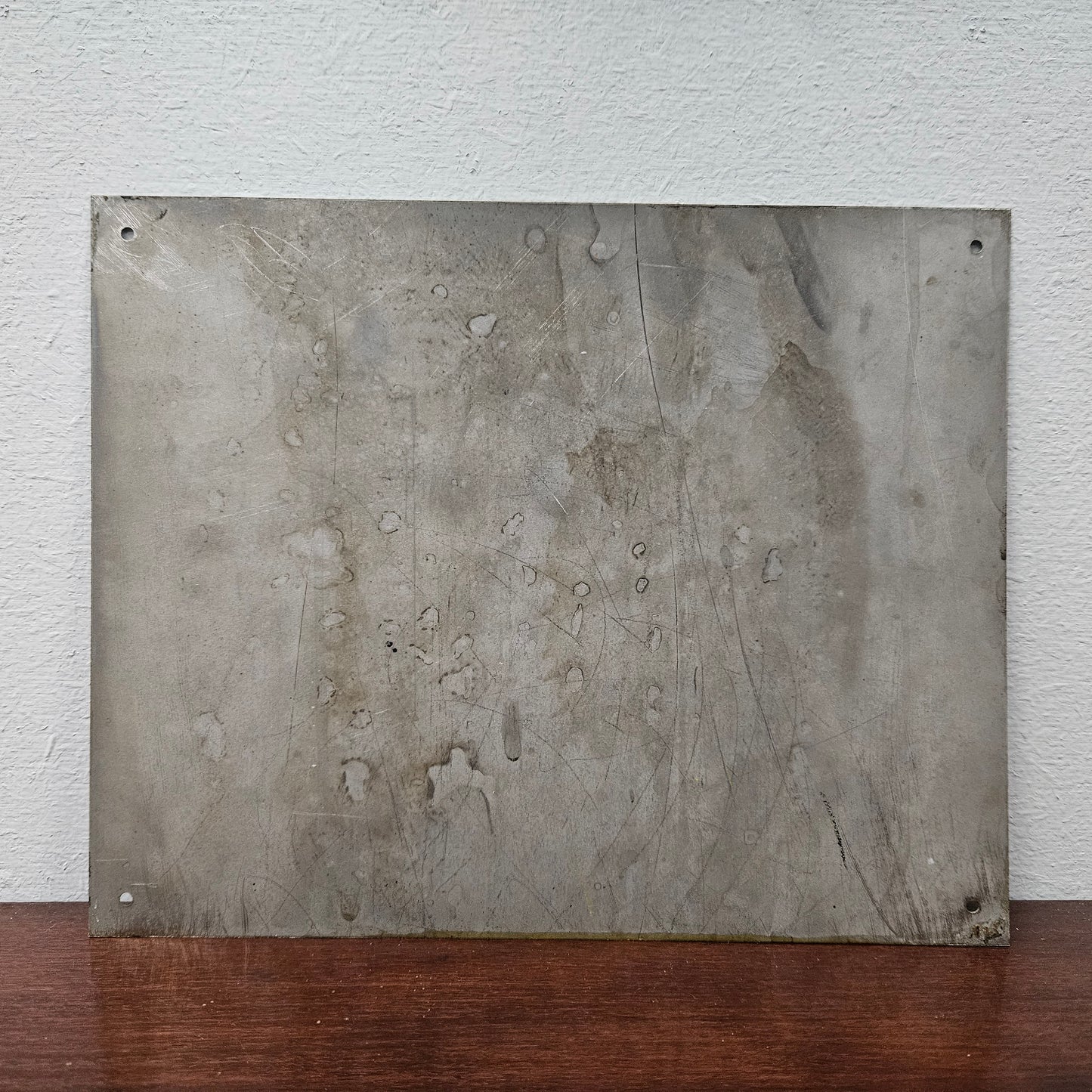 Interesting Vintage Metal "The Victoria Insurance Comapny" Sign.