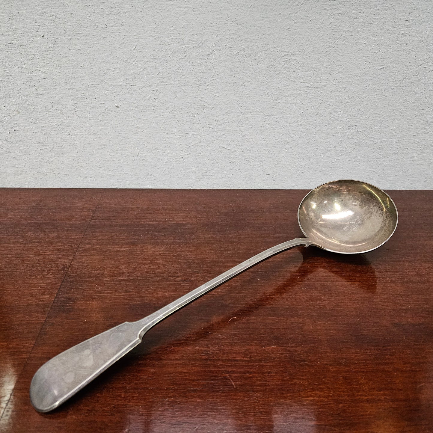 Large Vintage Silver Plate Ladle