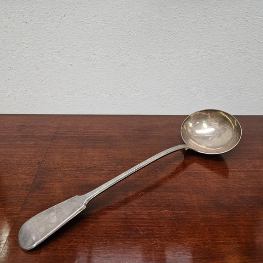 Large Vintage Silver Plate Ladle