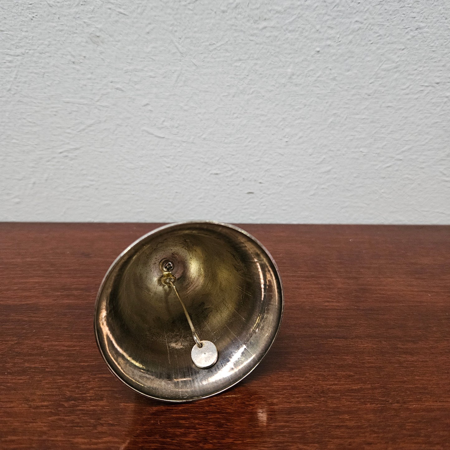Small Vintage Bell Featuring Angel