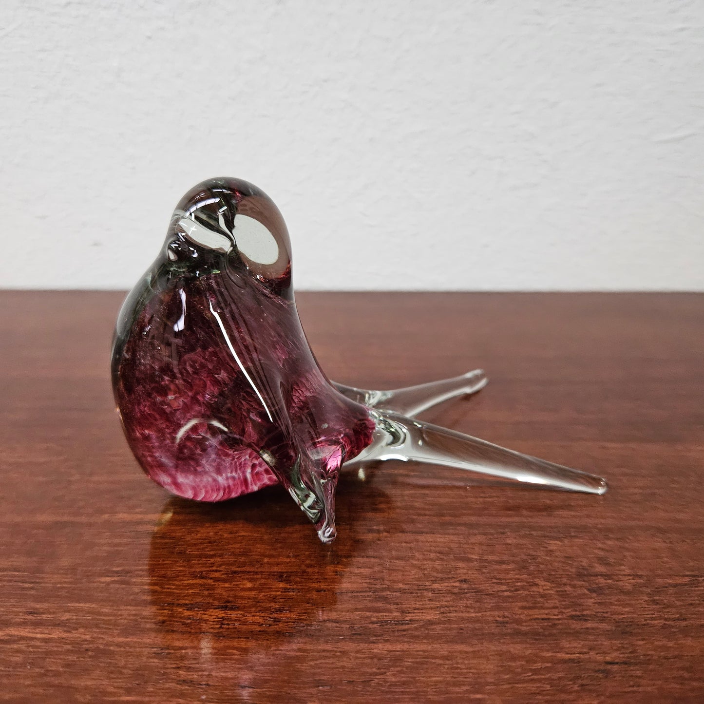 Charming Art Glass Swallow