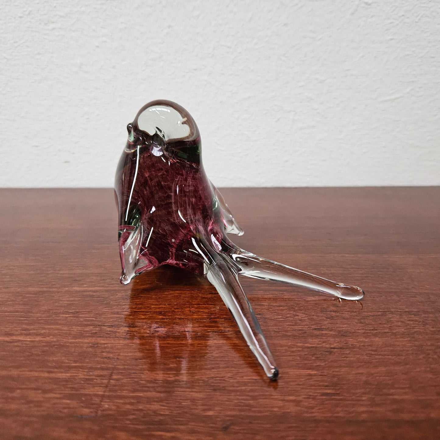 Charming Art Glass Swallow