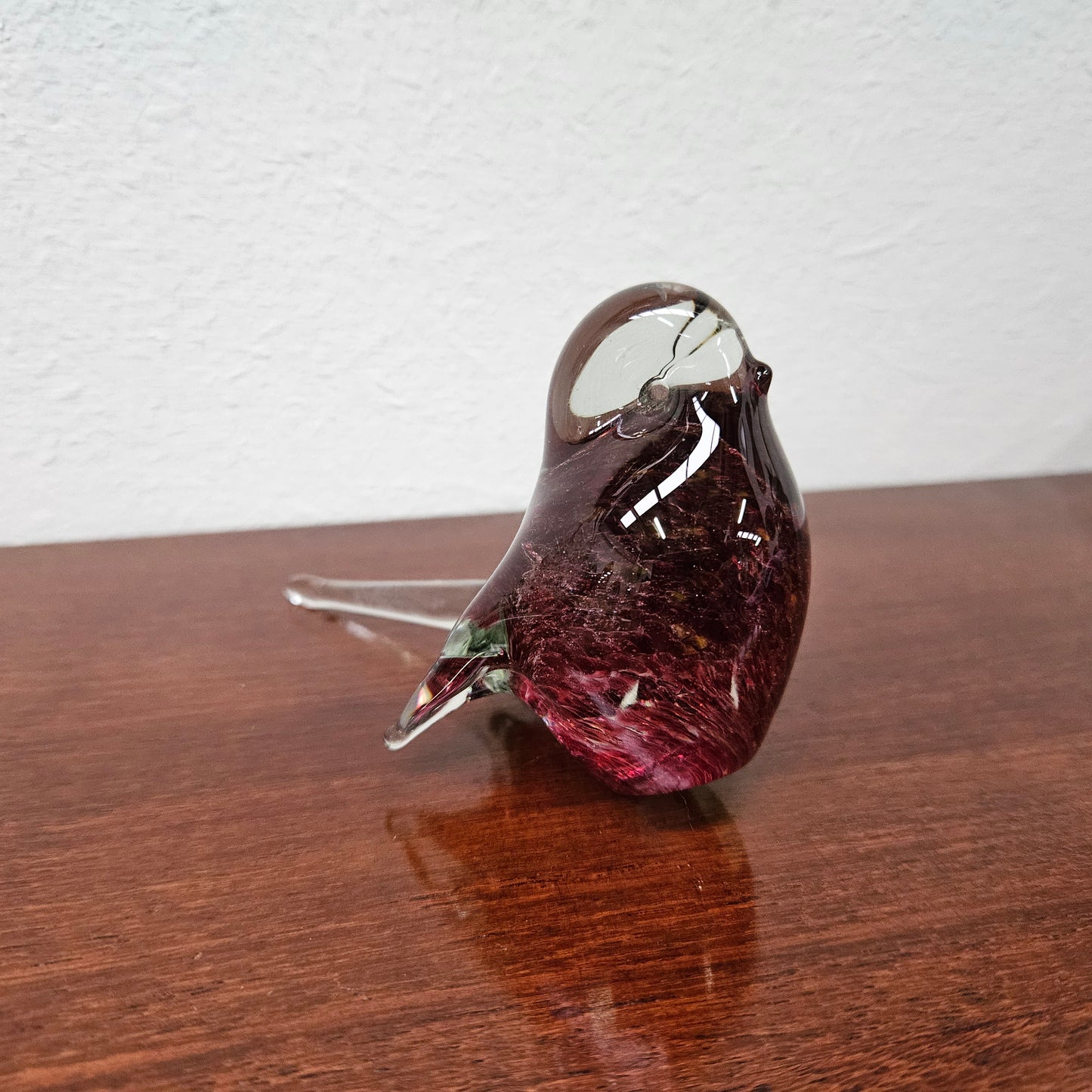 Charming Art Glass Swallow