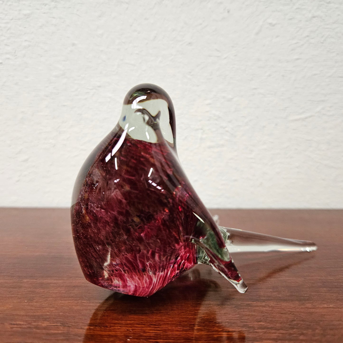 Charming Art Glass Swallow