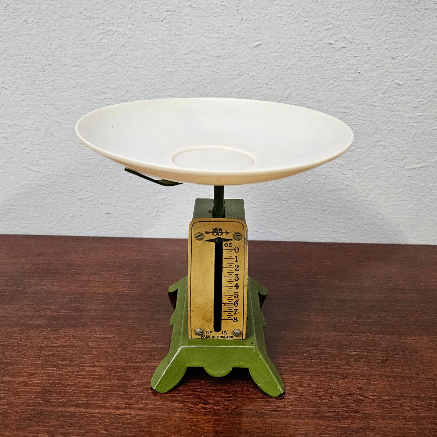 Small Vintage Original Metal Kitchen Scales