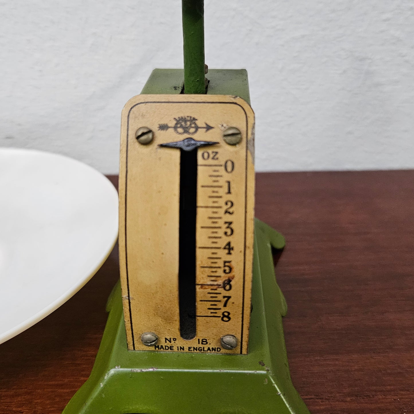 Small Vintage Original Metal Kitchen Scales