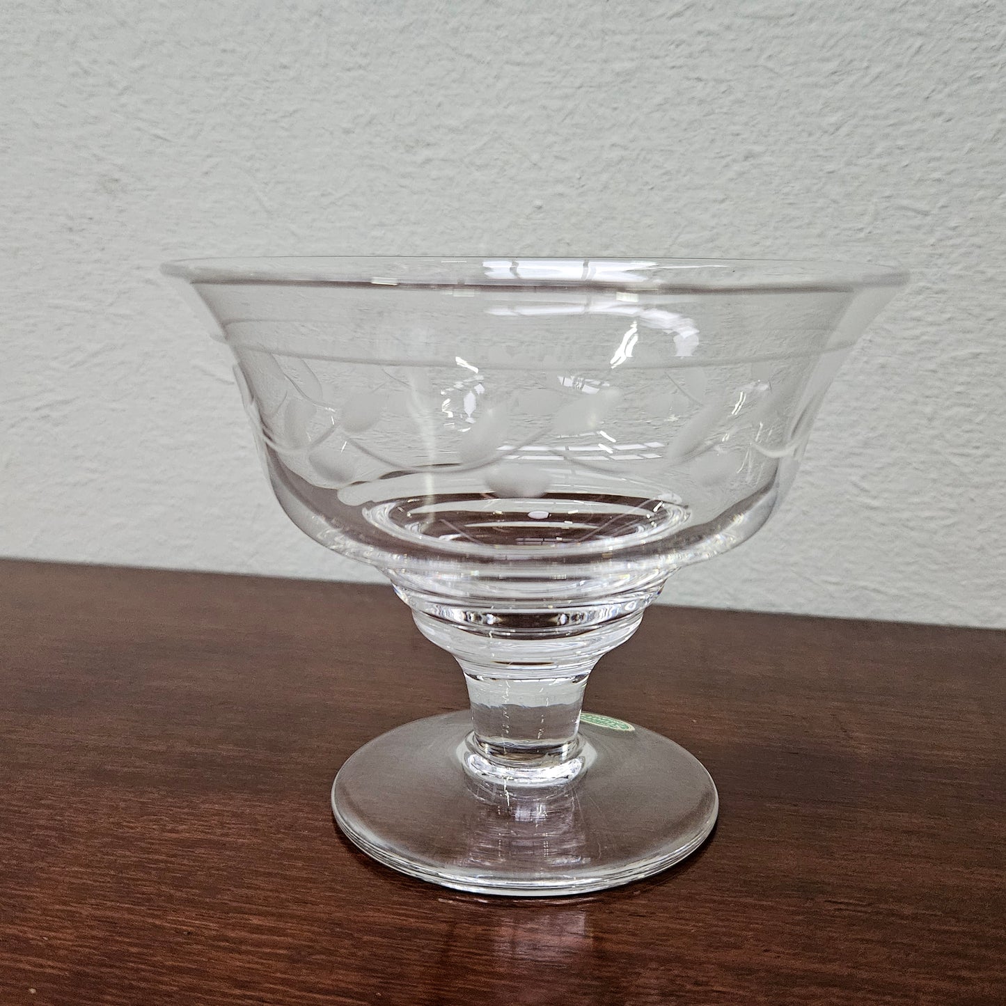 Vintage Set of Six Stuart Crystal Sweet Bowls