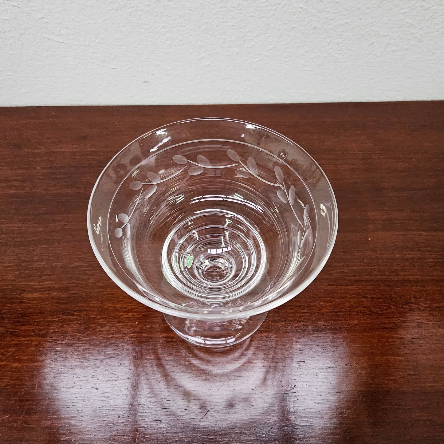 Vintage Set of Six Stuart Crystal Sweet Bowls