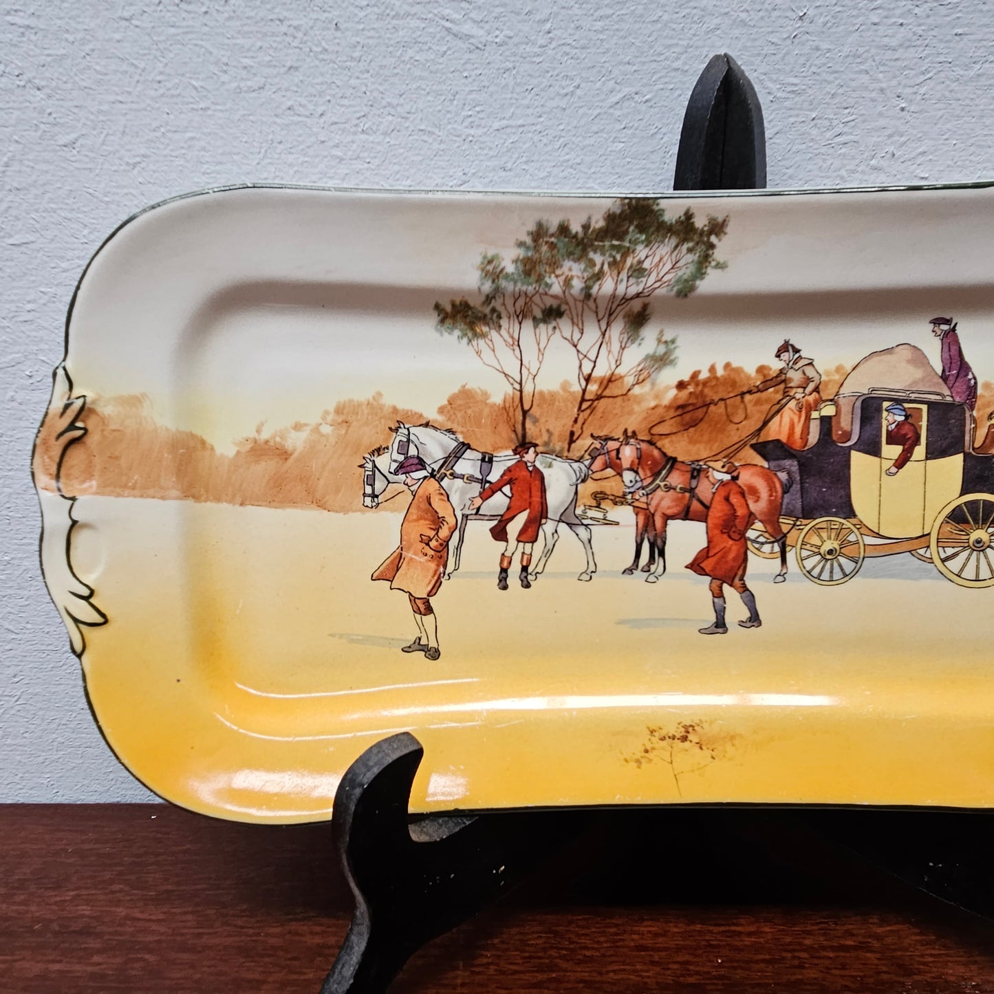 Royal Doulton "Coaching Days" Sandwich Plate