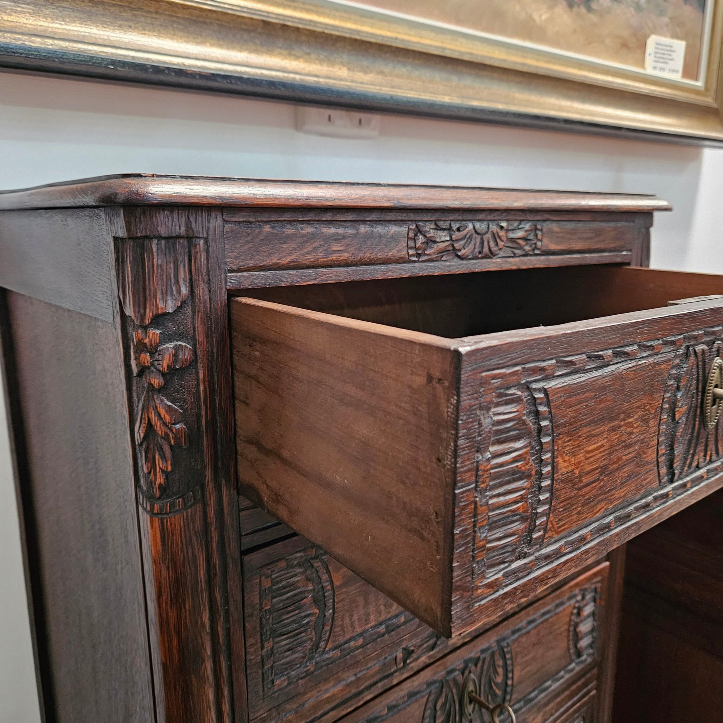 Breton French Oak Seven Drawer Semainier