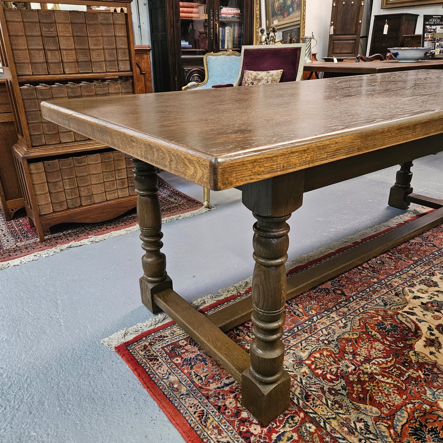Rustic French Oak Farmhouse Table