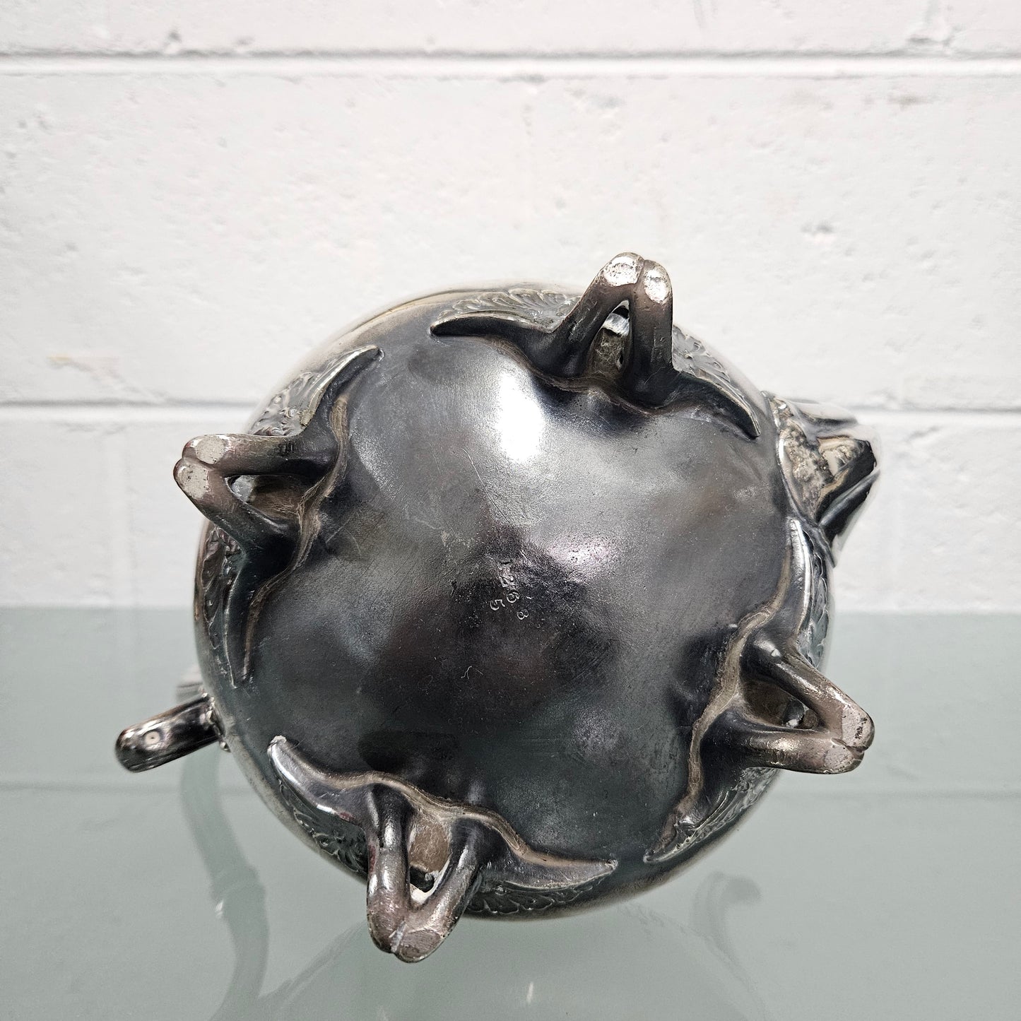 Victorian Silver EPBM Teapot
