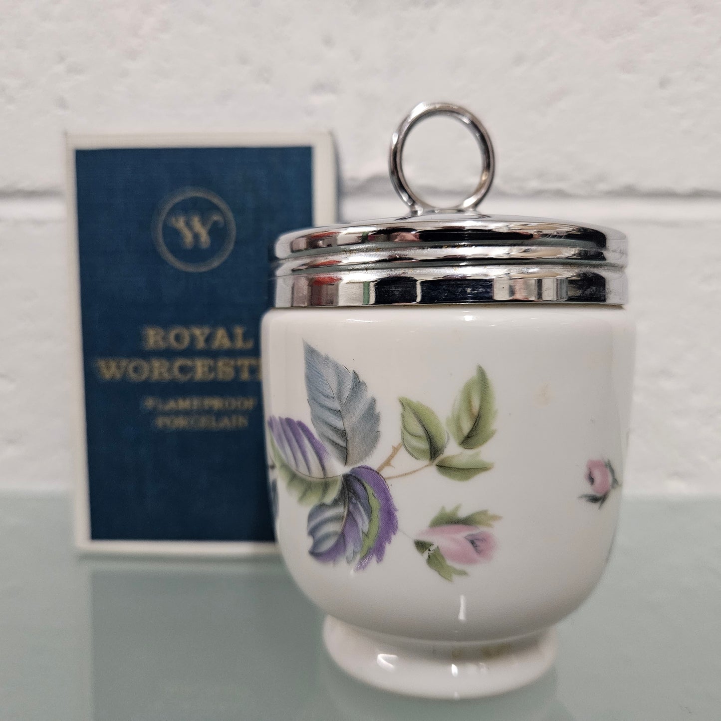 Boxed Vintage Royal Worcester Egg Coddler