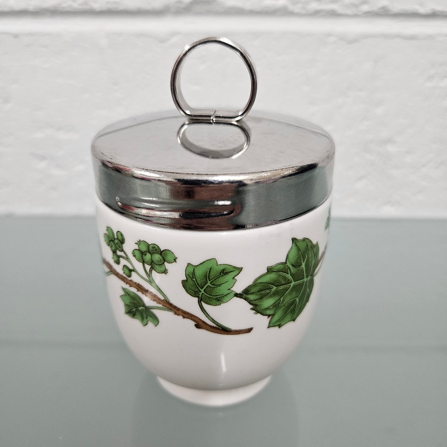 Vintage Crown Staffordshire Egg Coddler