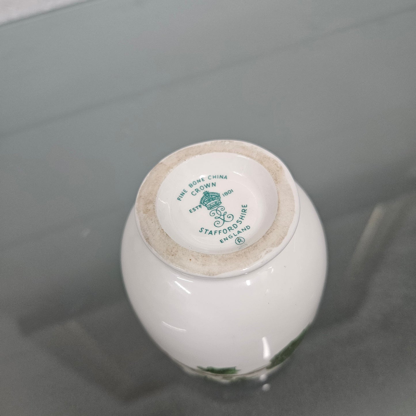 Vintage Crown Staffordshire Egg Coddler