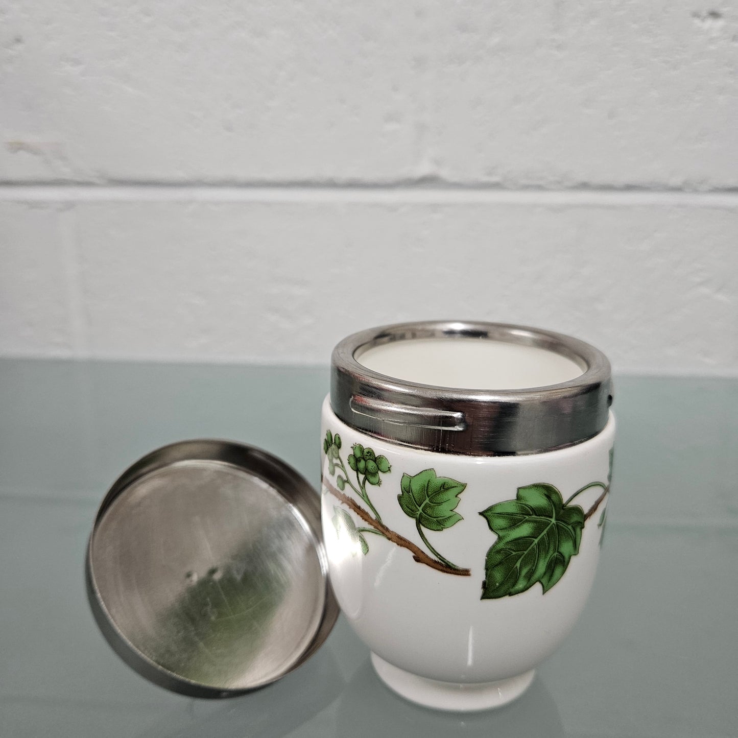 Vintage Crown Staffordshire Egg Coddler