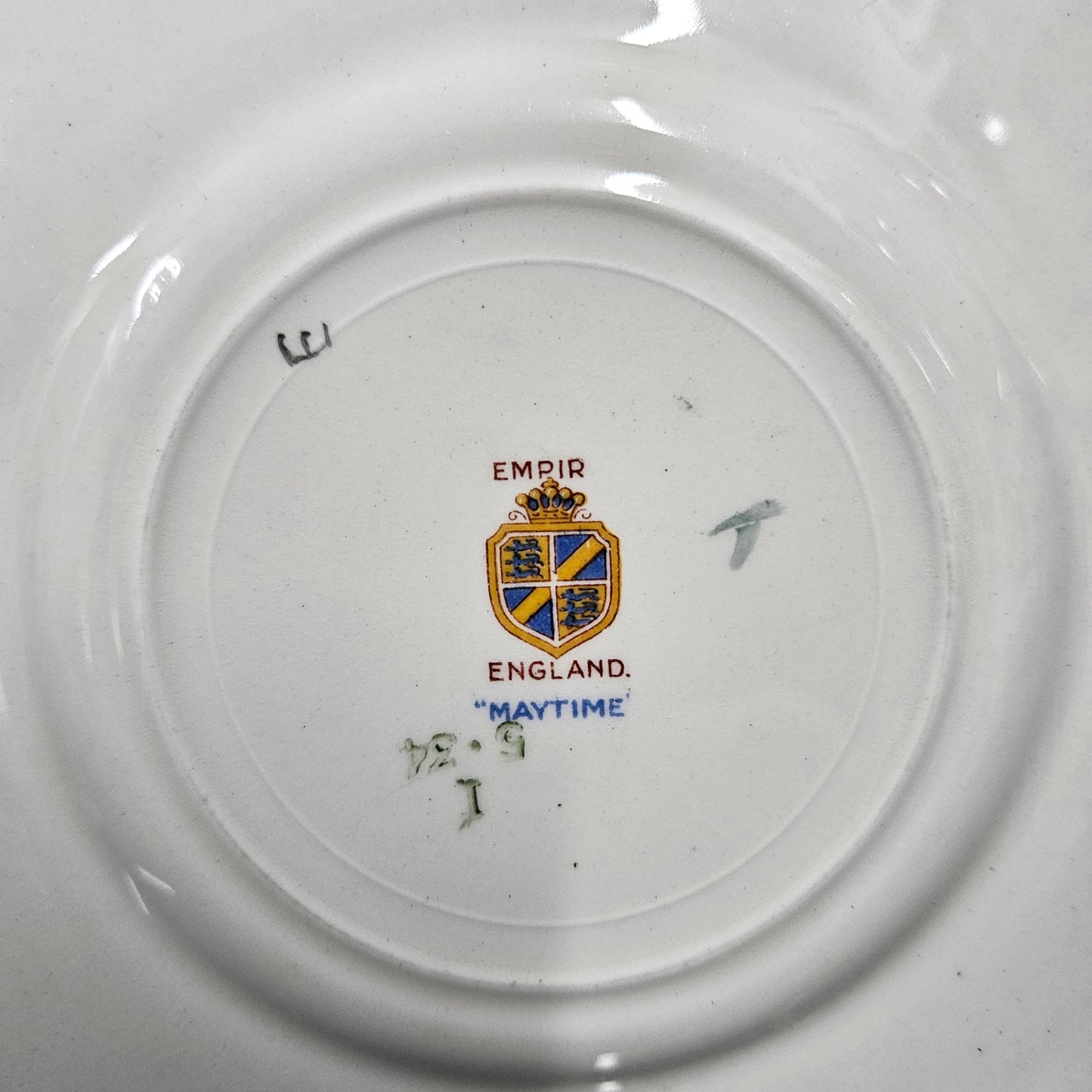 All Over Floral "Empire" Square Plate