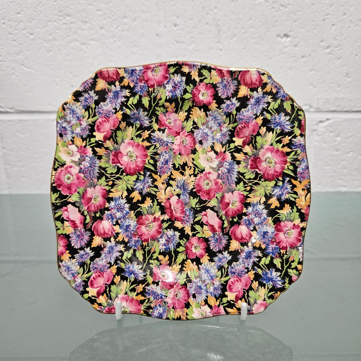 Royal Winton All Over Floral "Majestic" Plate
