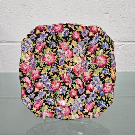 Royal Winton All Over Floral "Majestic" Plate
