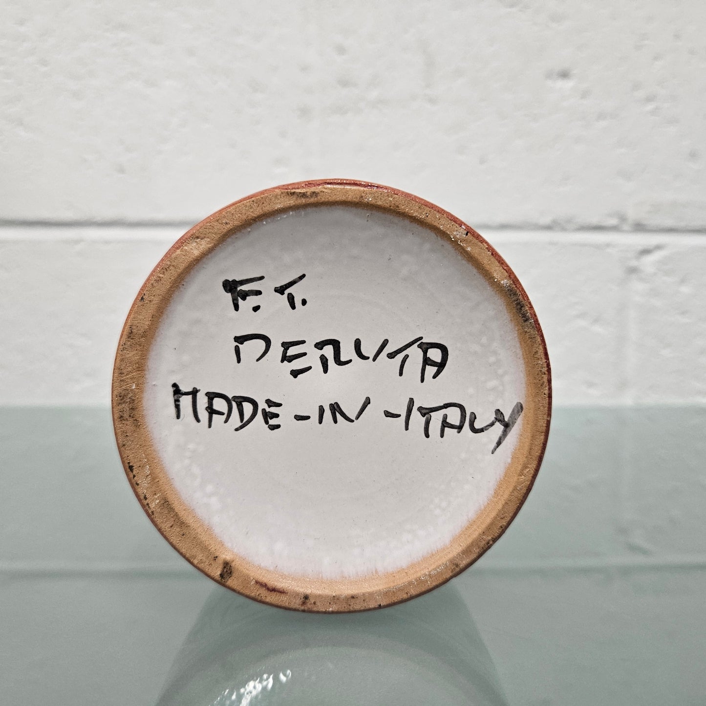 Deruta (Italian) Hand Painted Vase