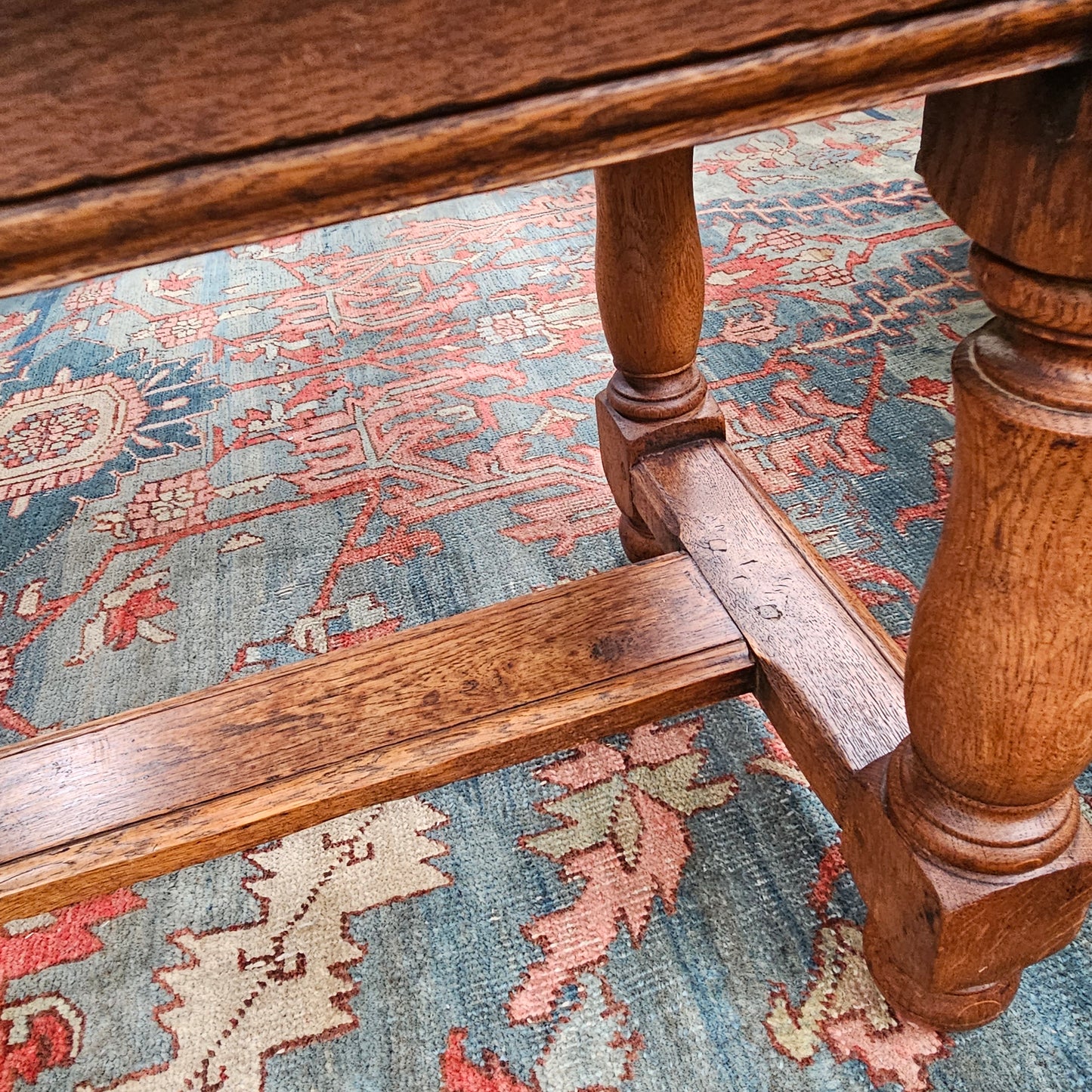 French Oak Coffee Table Of Small Proportions