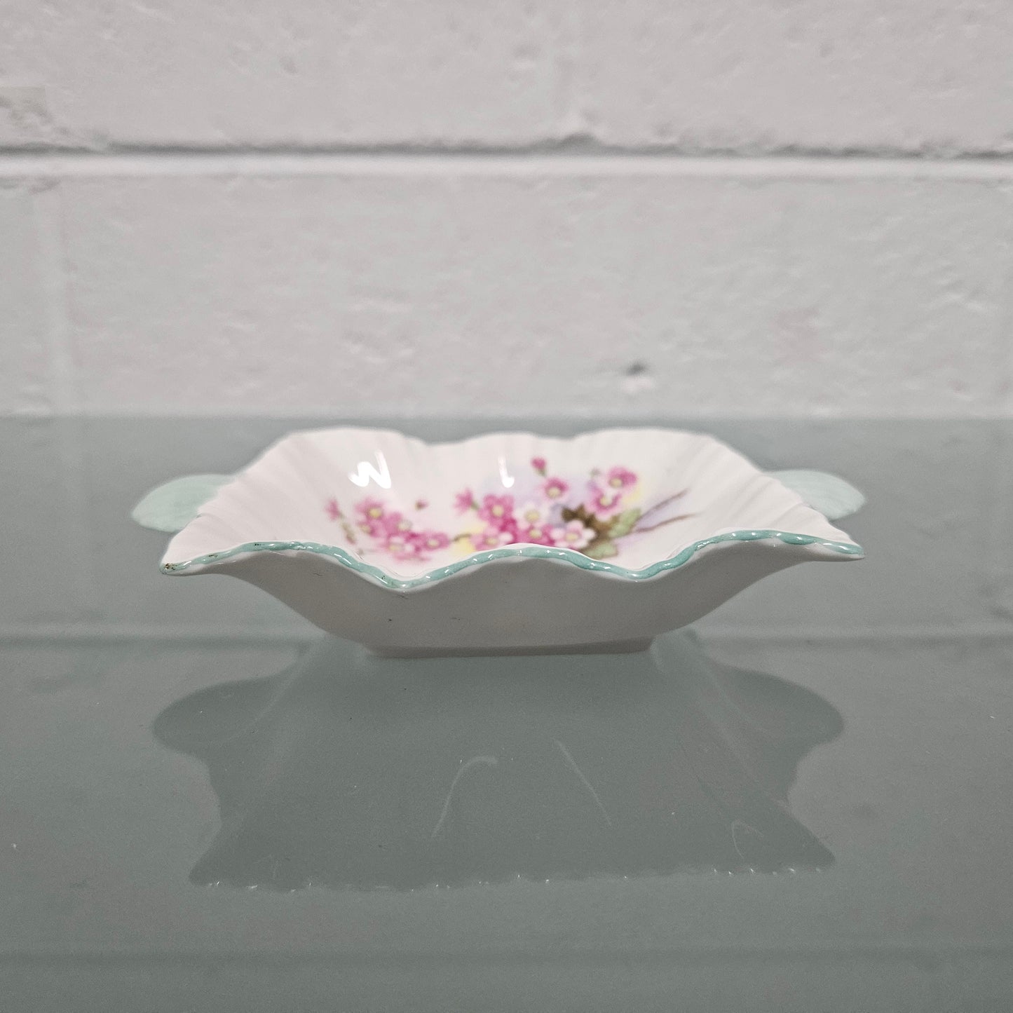 Floral Design Shelley Dish