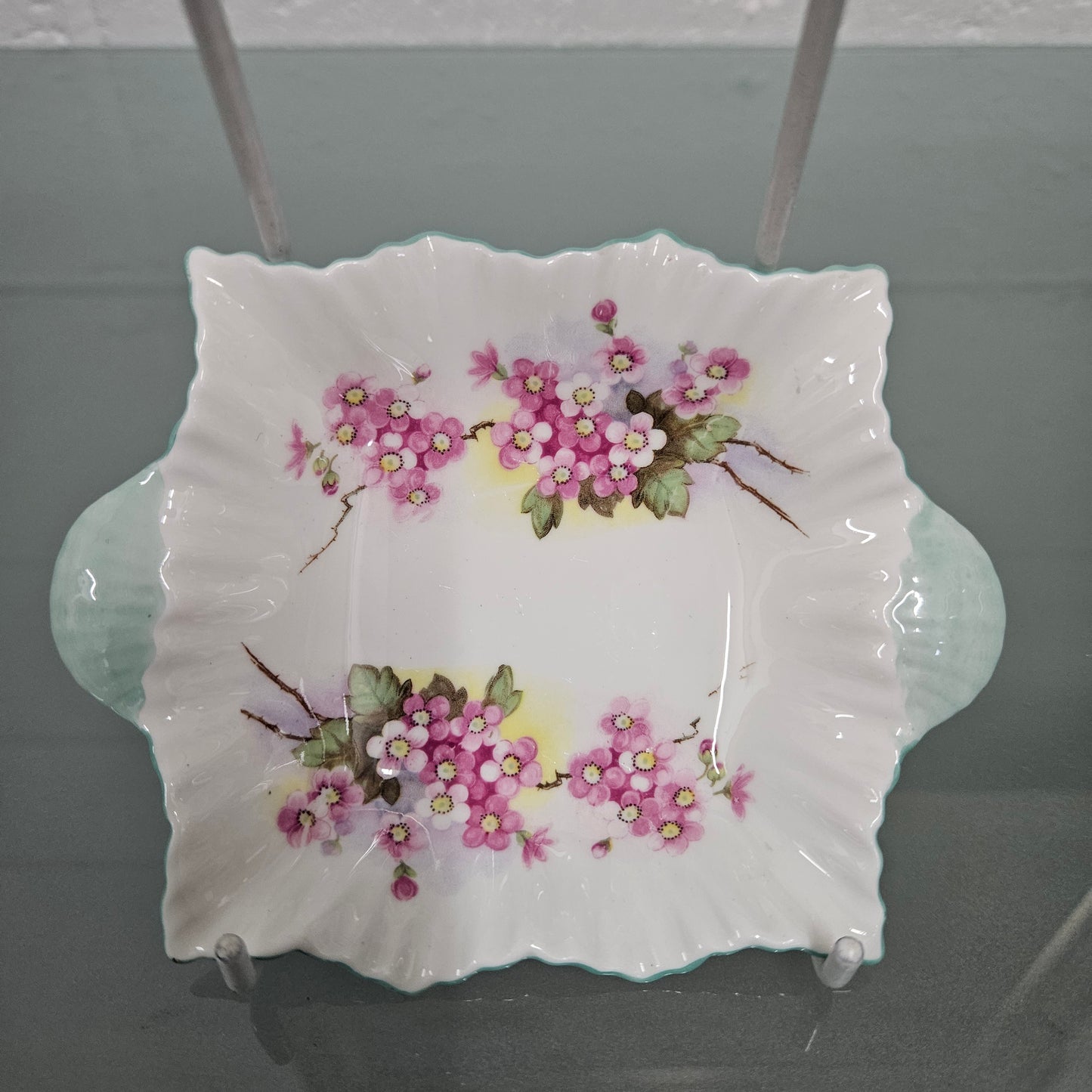 Floral Design Shelley Dish