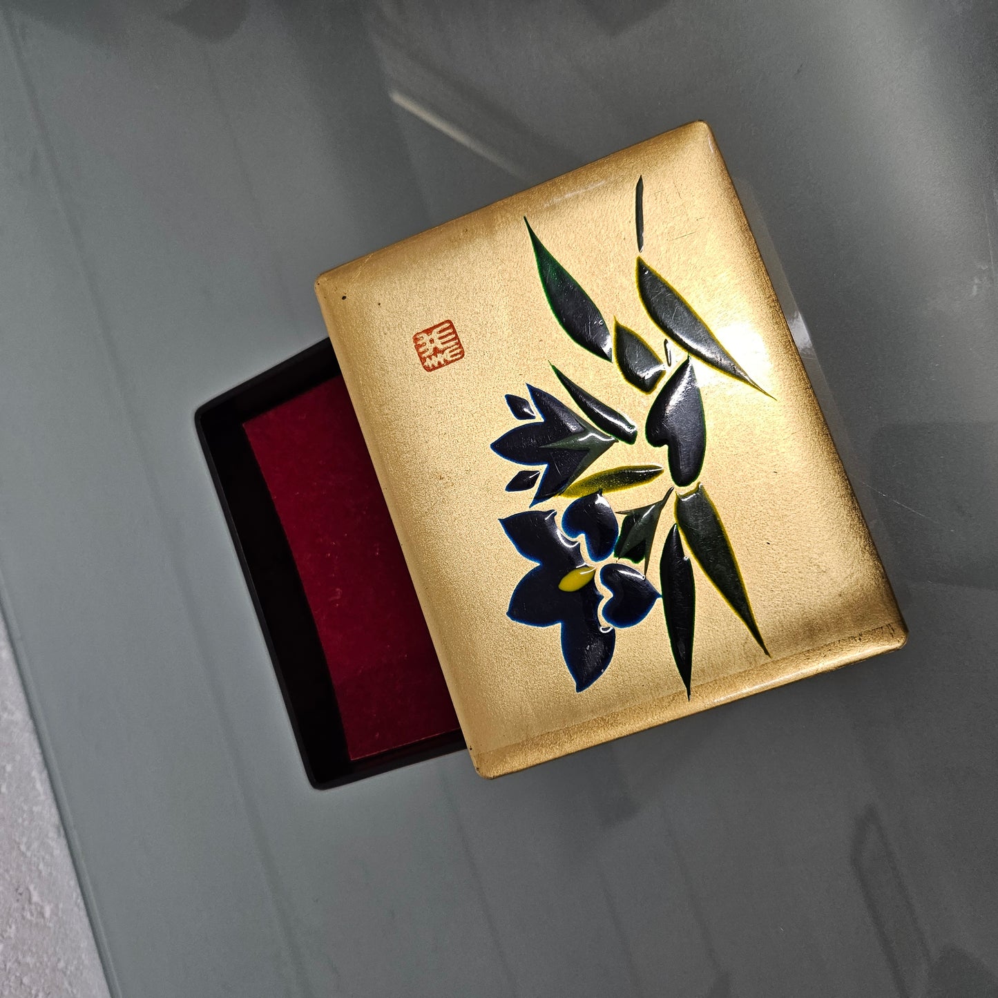 Vintage Japanese Signed Box