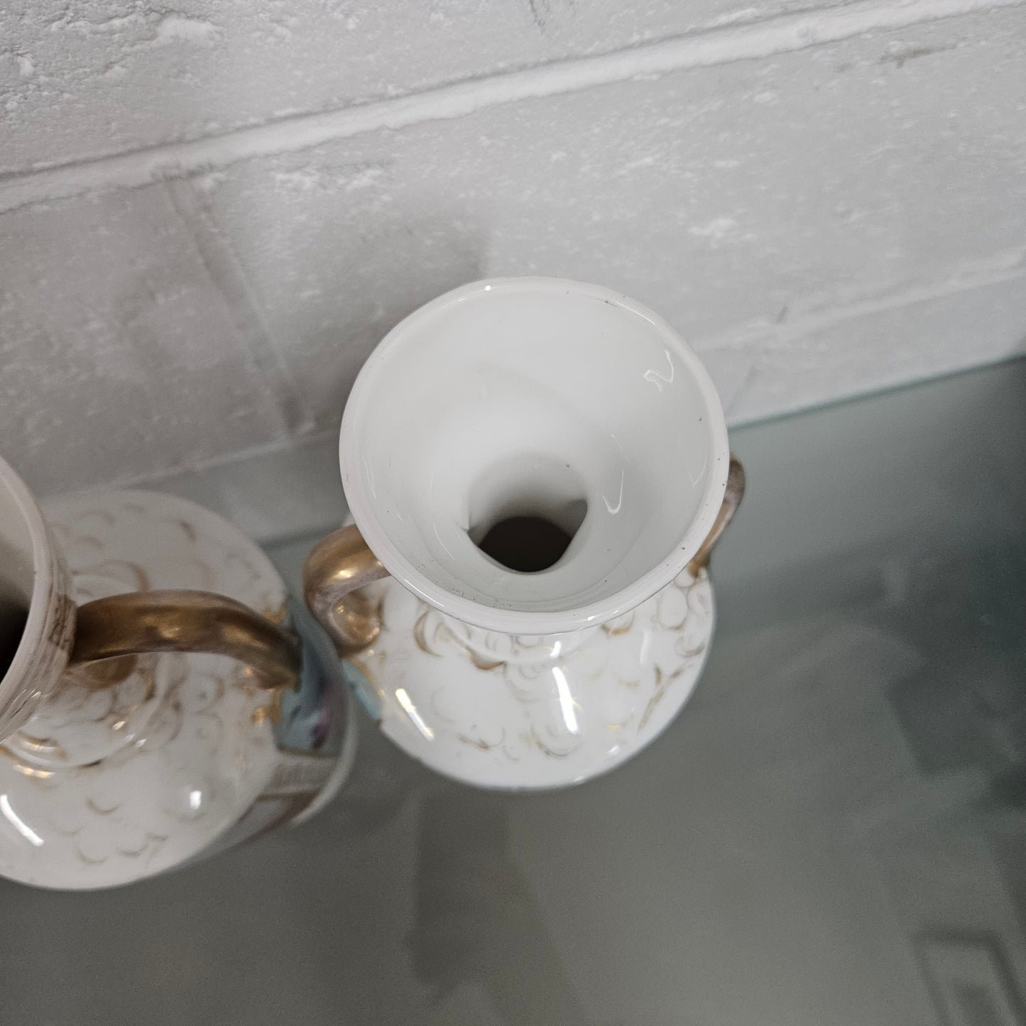 Lovely Pair Of Antique Vases