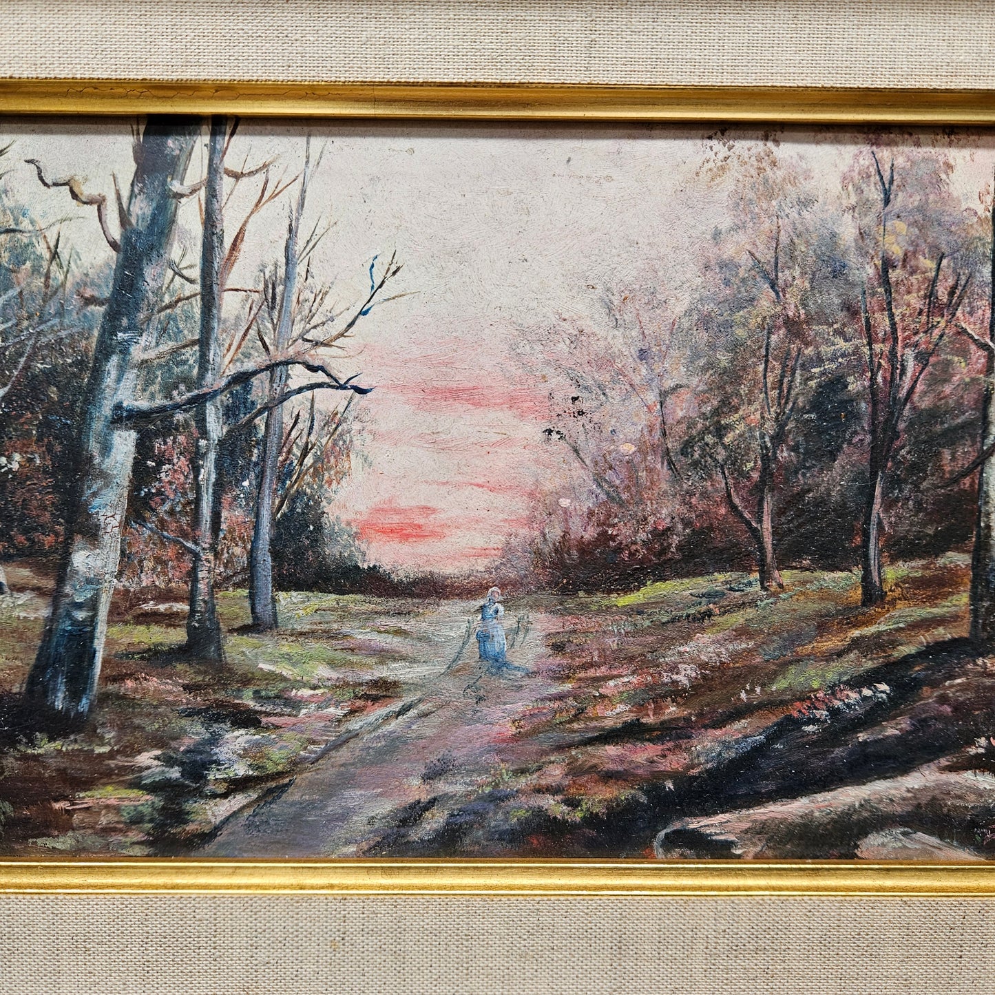 Charles Henry Fox Unsigned Oil On Board Painting