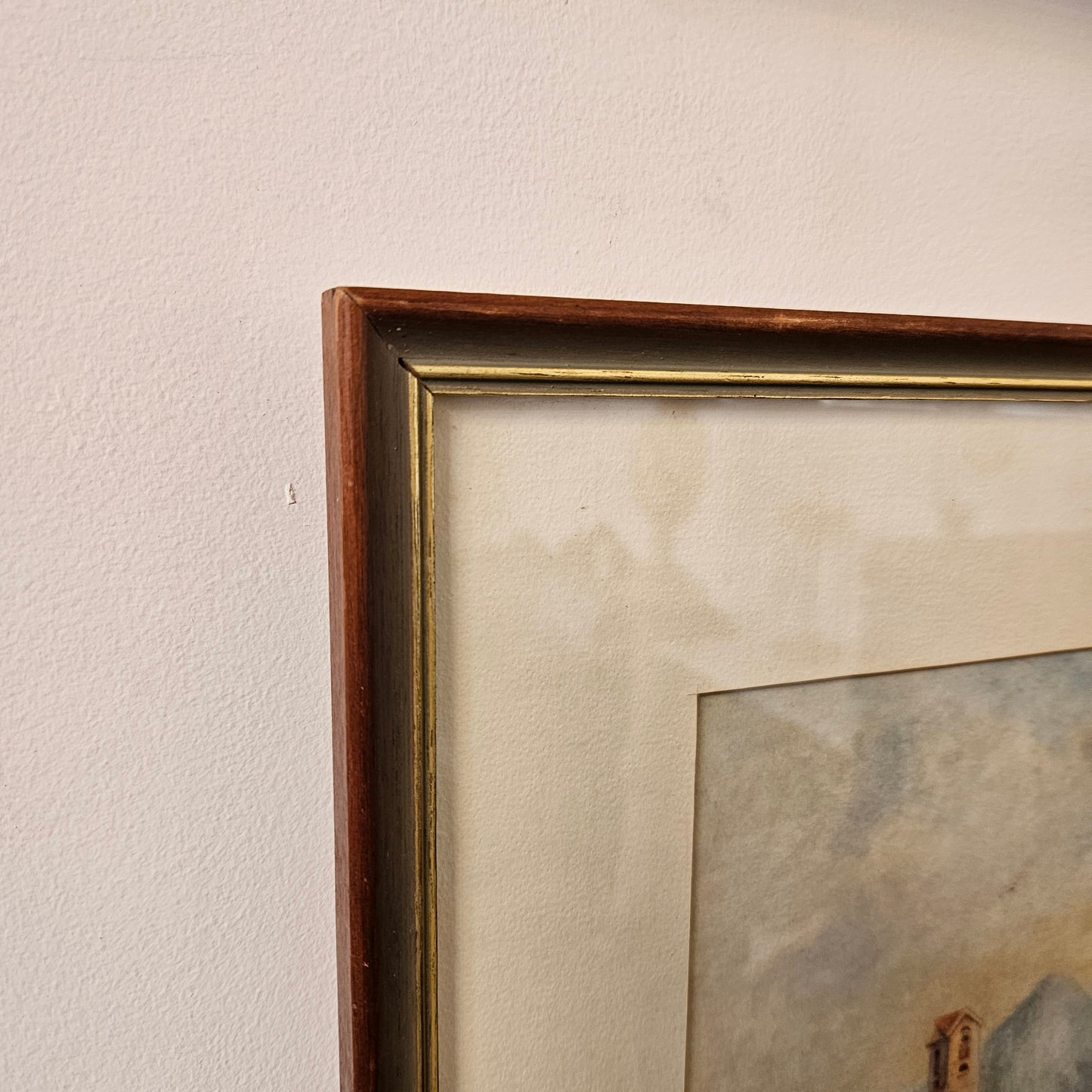 Signed Watercolour Framed