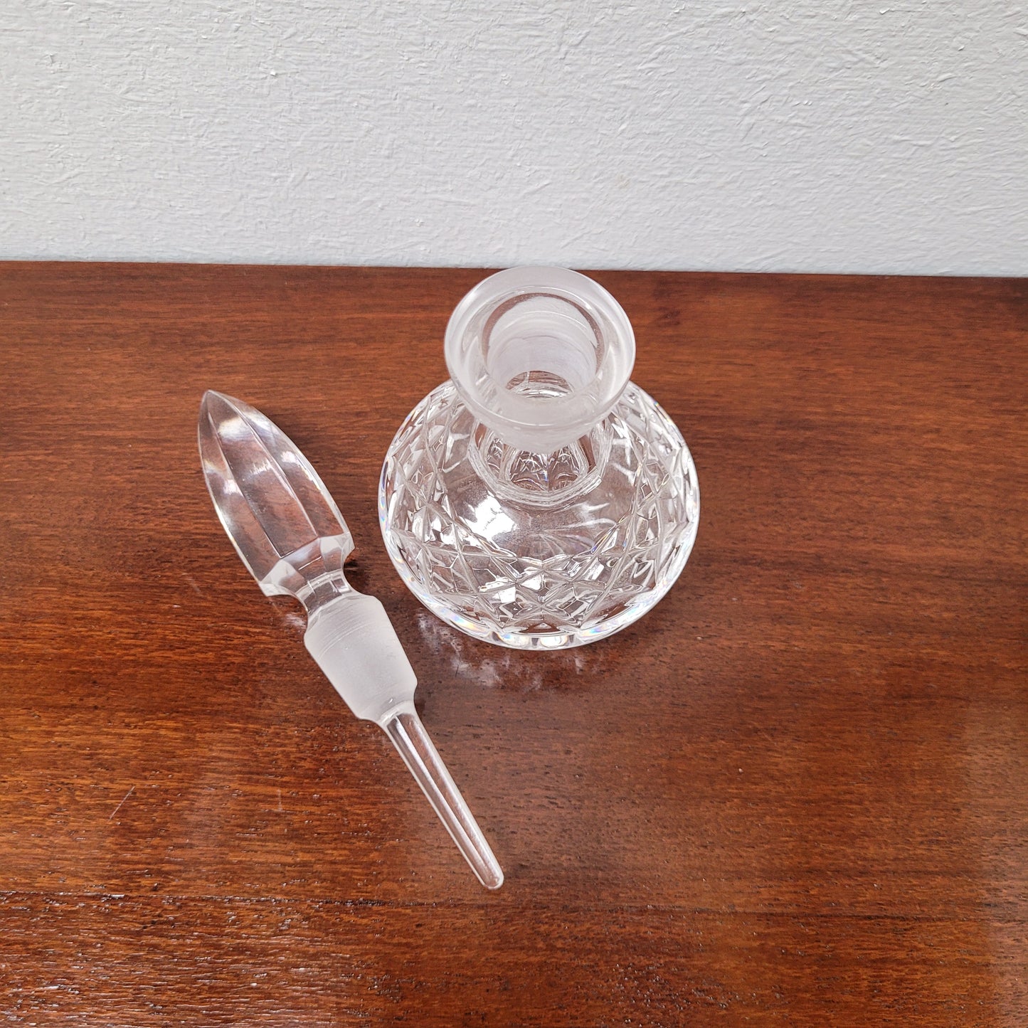 Waterford Crystal Perfume Bottle With Stopper