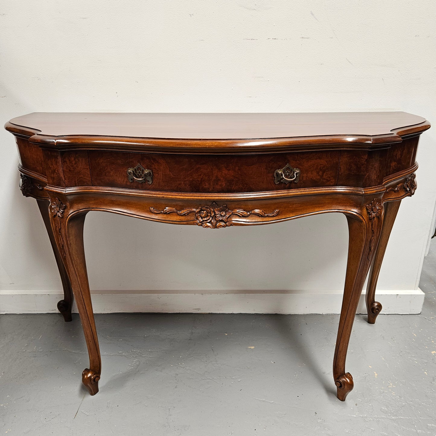 French Provincial Style Antique Console Table