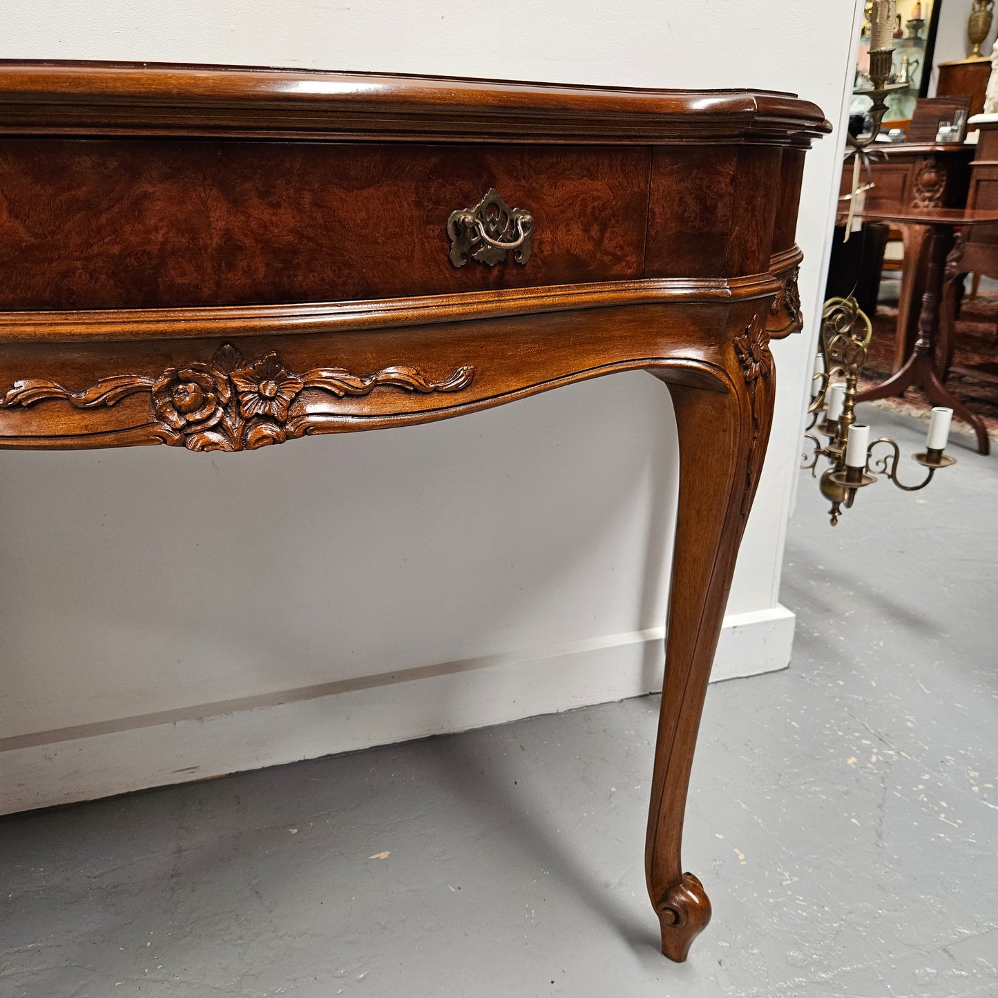 French Provincial Style Antique Console Table