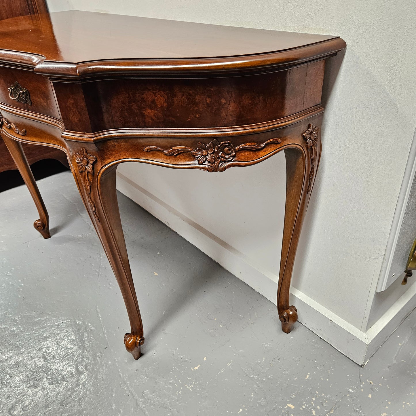French Provincial Style Antique Console Table
