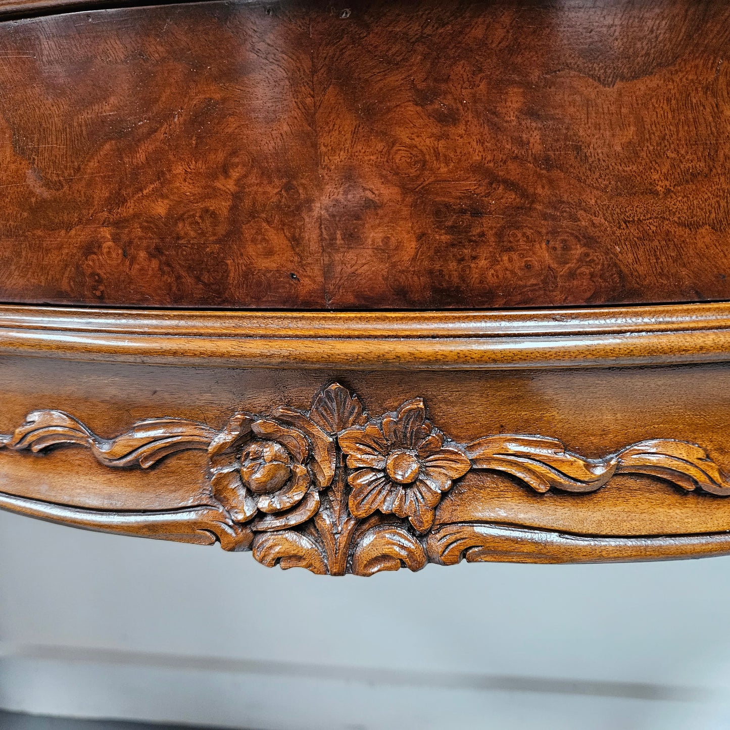 French Provincial Style Antique Console Table